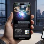 iOS 27 Siri AI interface running on iPhone